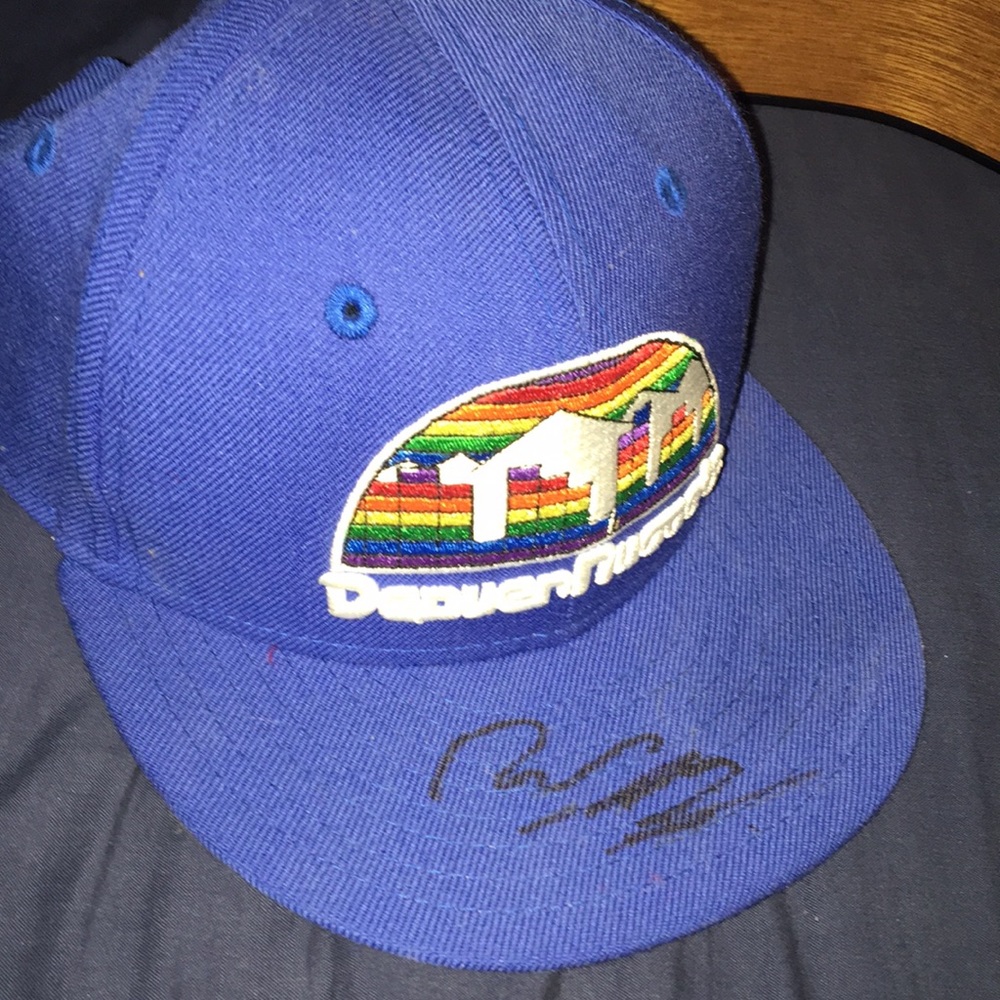 Denver Nuggets hat. Signed by Will Barton.